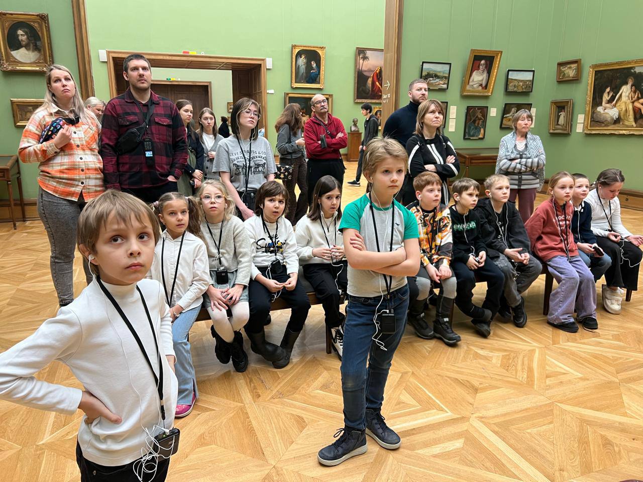 Путешествие в мир искусства: первоклассники в Третьяковской галерее